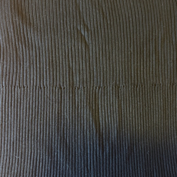 Venus black ribbed rayon blend long sleeve knit sweater dress NWOT - Picture 6 of 9